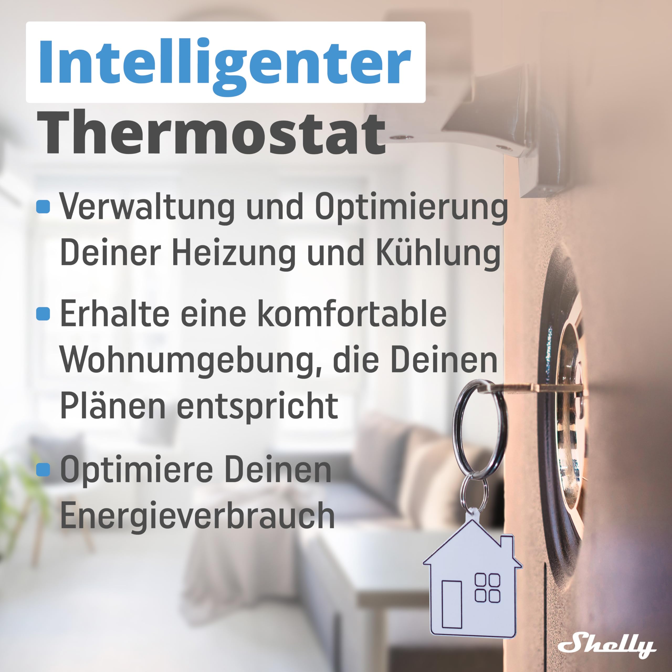 Shelly Wall Display Schwarz | Wlan & Bluetooth Bedienfeld mit integriertem 5-A-Schalter und Farbdisplay | Hausautomation | Leistungsüberwachung | iOS Android App | Feuchtigkeits LUX-Sensoren