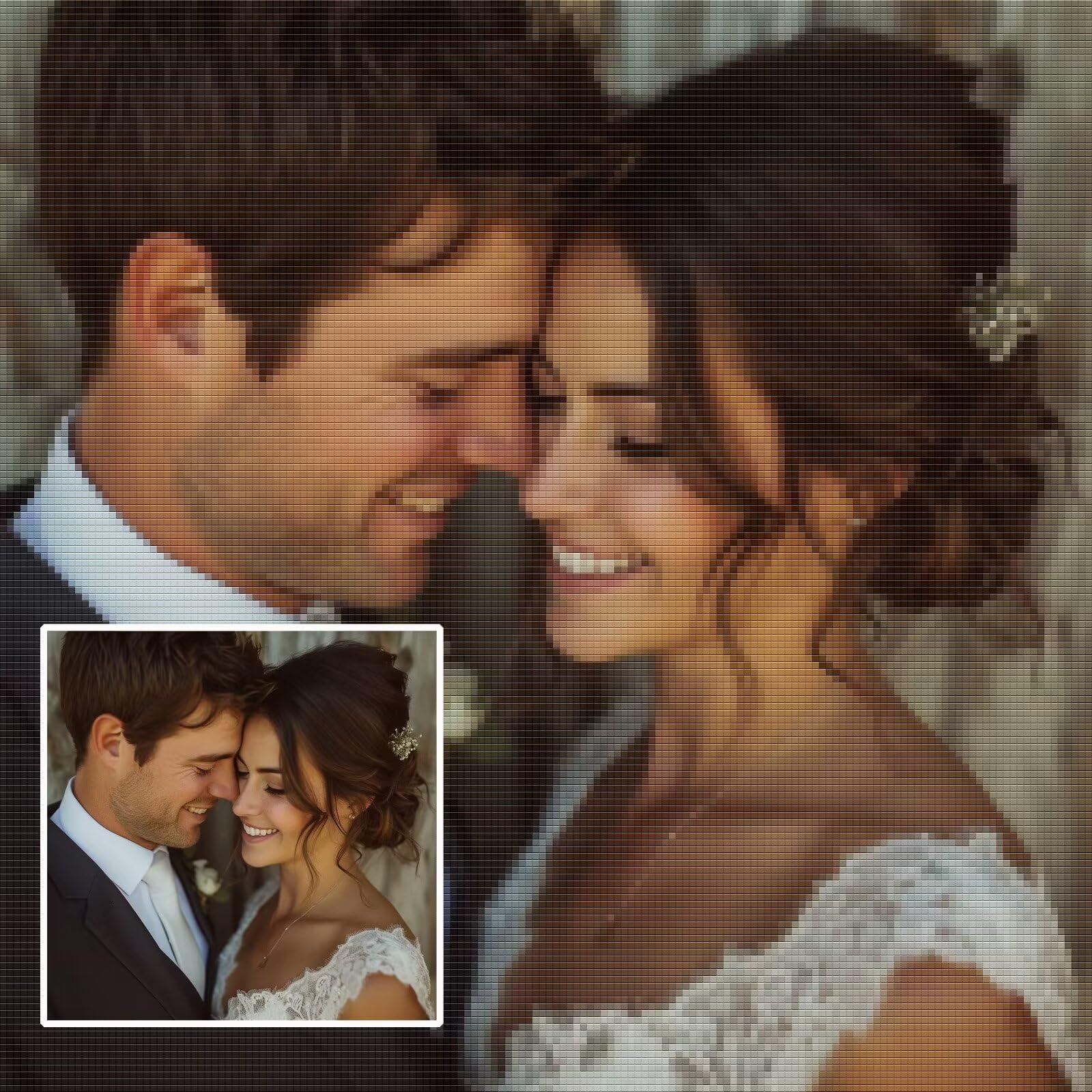 Personalised Diamond Art, 5D Diamond Painting Personalised Photo, Custom Diamond Art Kits Adults, DIY Custom Paint by Numbers Kids Cross Stitch Crystal art Crafts, Creative Gifts,8x14.4in A-80