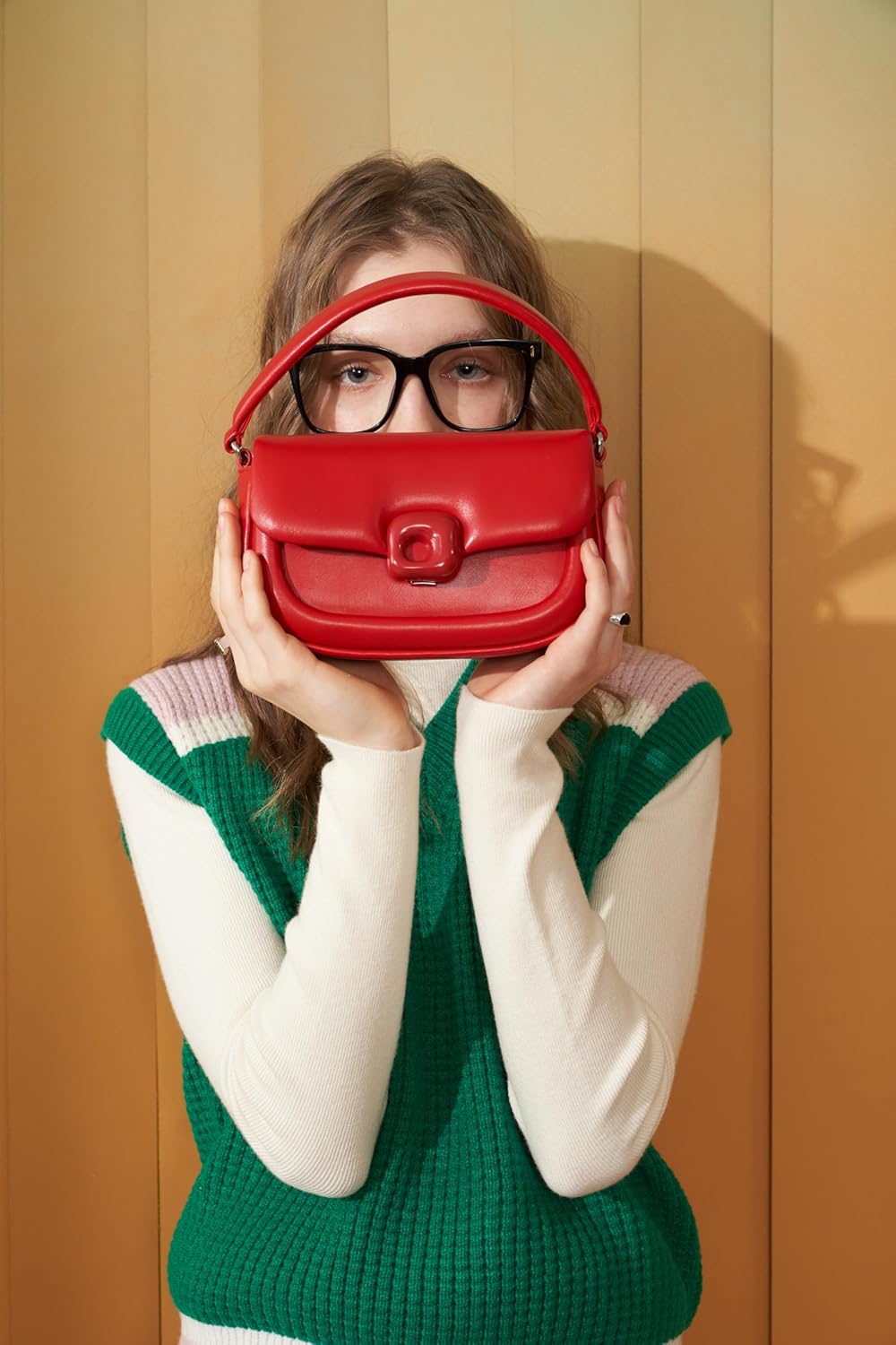 LA FESTIN Small Crossbody Purse for Women Leather Crossbody Bag Mini Clutch Handbags - Image 3