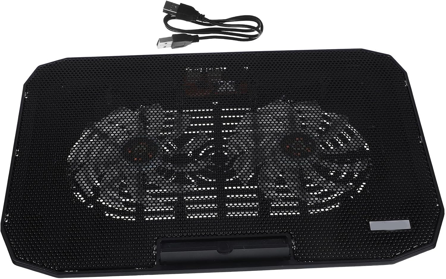 Sewroro Foldable Laptop Stand with Multi-Speed Fans LCD Display Heat Dissipation Rack for Laptops Portable Cooling Pad for Gaming and Work