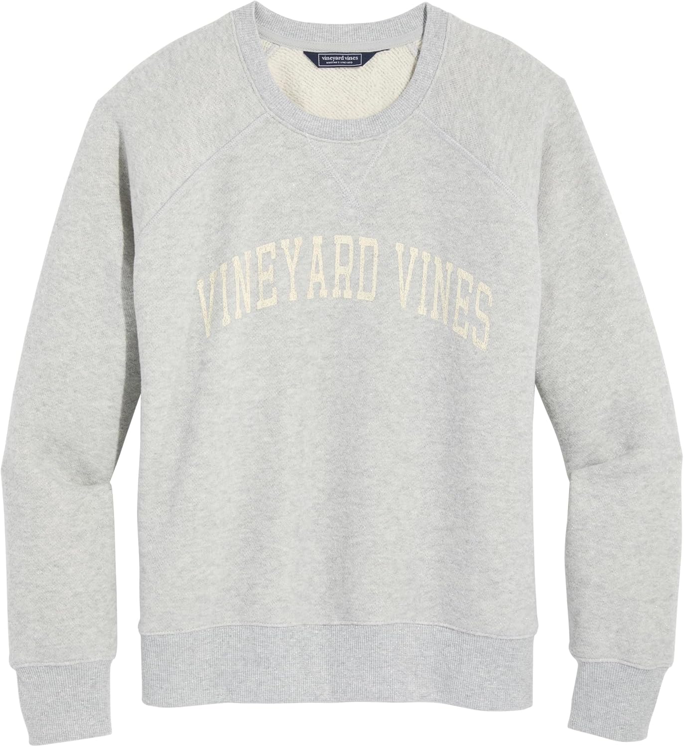 vineyard vines womens Sparkle Graphic Terry Crewneck Sweatshirt - Image 5