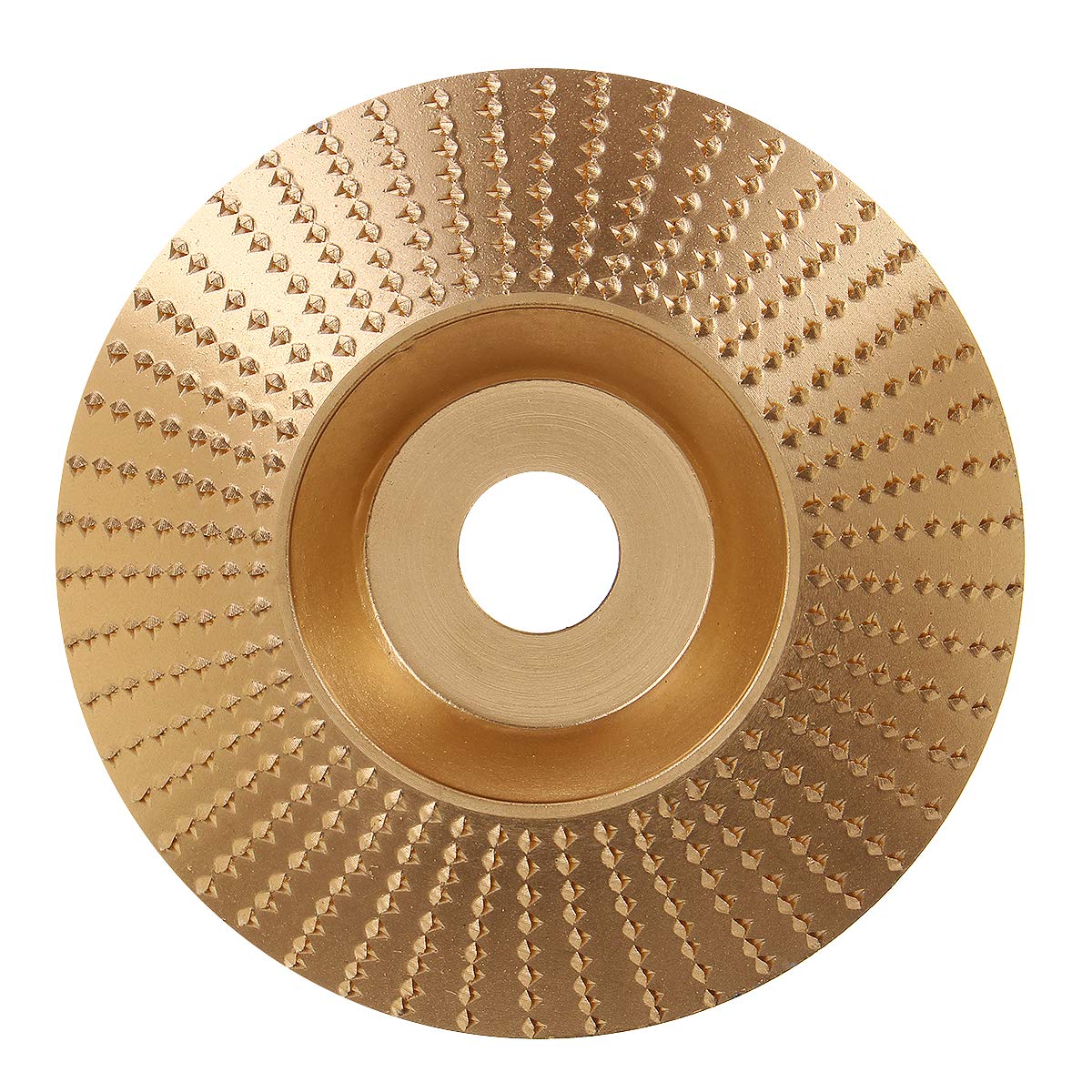 4 Inch Wood Carving Disc 5/8 Inch Bore Grinder Shaping Disc