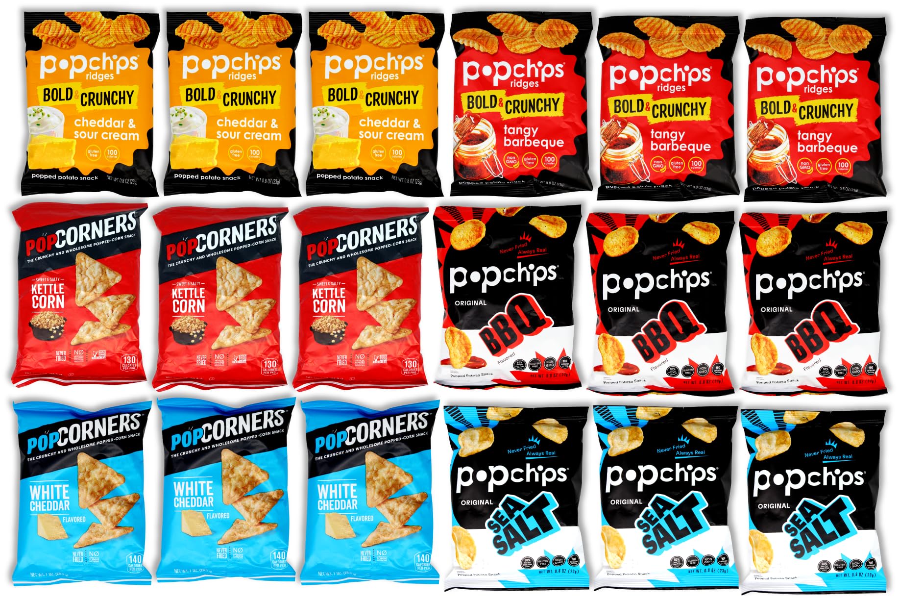 Niro Assortment Popcorners And Pop Chips Variety Snack