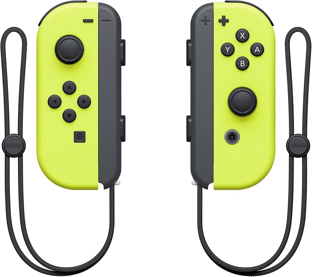 Amazon.com: Nintendo Joy-Con (L/R) - Neon Yellow (Renewed) : Video Amazon.com: Nintendo Joy-Con (L/R) - Neon Yellow (Renewed) : Video