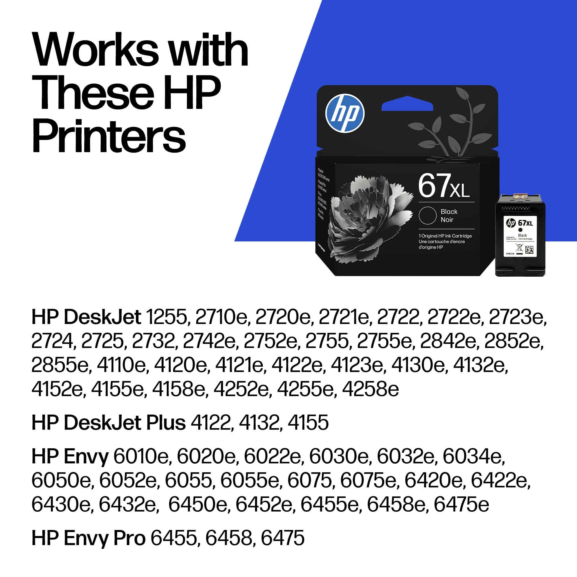 HP 67XL Ink Cartridge - High Yield -2 HP 67XL Ink Cartridge - High Yield -2