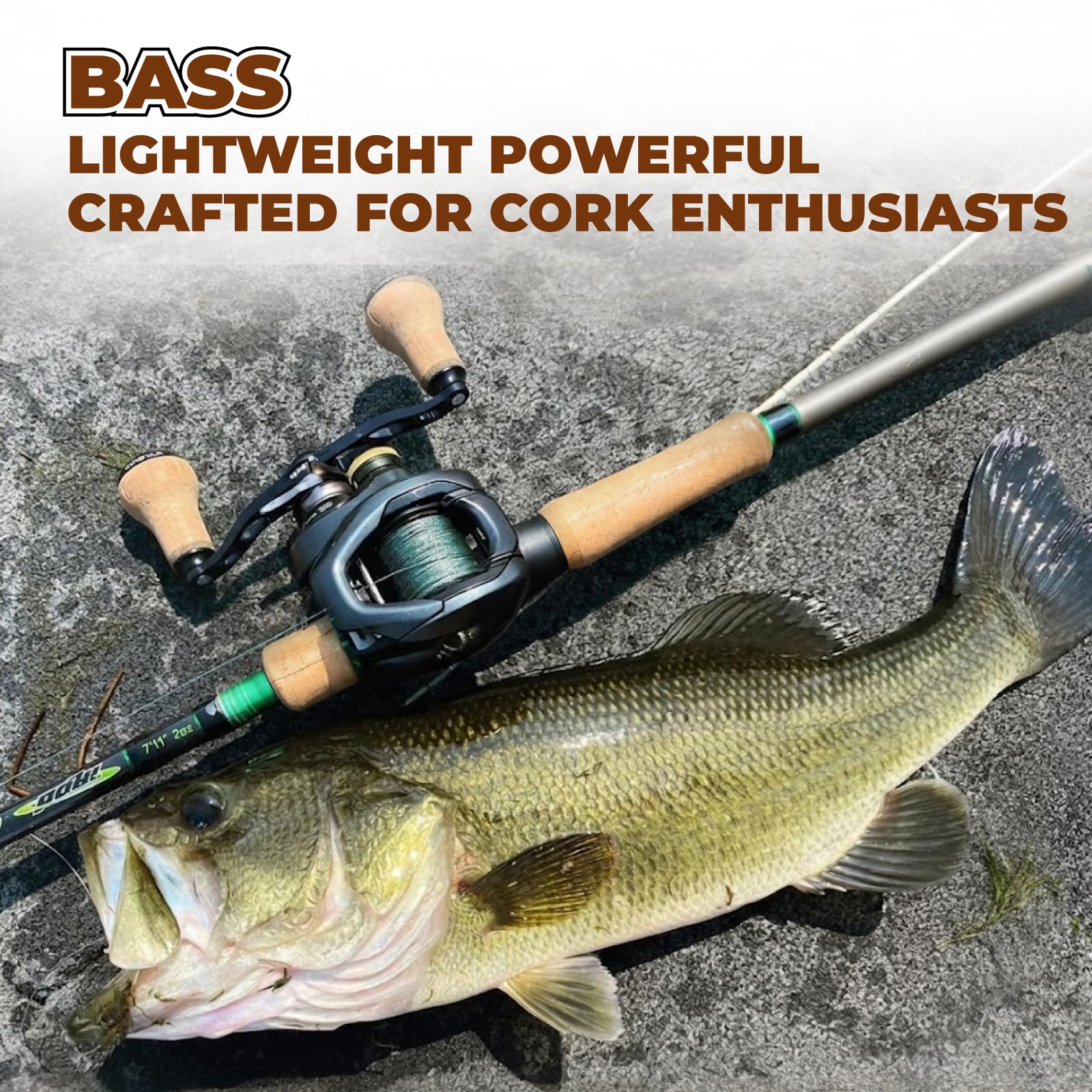 GOMEXUS Power Knob Compatible for Shimano Stradic Tranx Curado SLX Daiwa Tatula Fuego Spinning Baitcasting Reel 27mm Cork : Sports & Outdoors