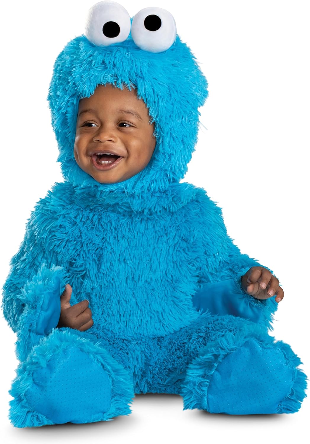 Disguise Cookie Monster Extra Deluxe Plush Costume, (6-12 Months)