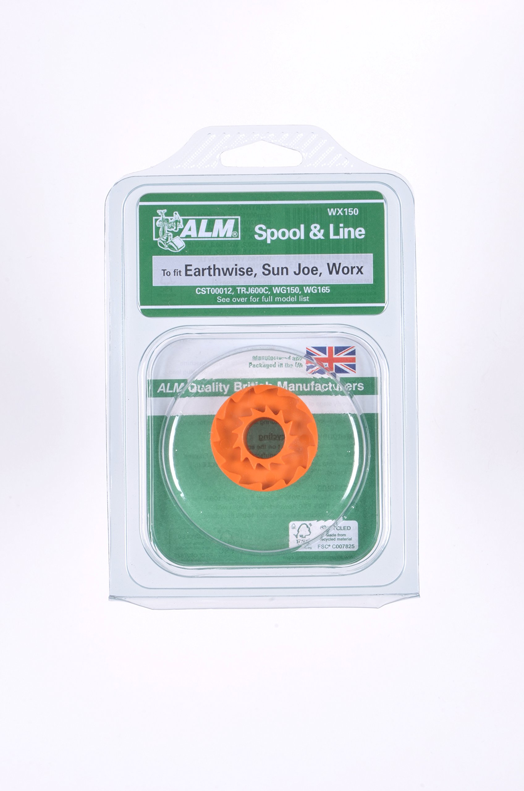 Alm Replacement Spool & Line 1.5Mm For Lux Art18li And Macallister Strimmers