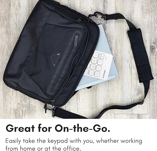 Miniatura 6 de Macally Teclado numérico inalámbrico USB C  Teclado numérico para Mac MacBook iMac  Inalámbrico de 10 teclas para computadora portátil, computadora