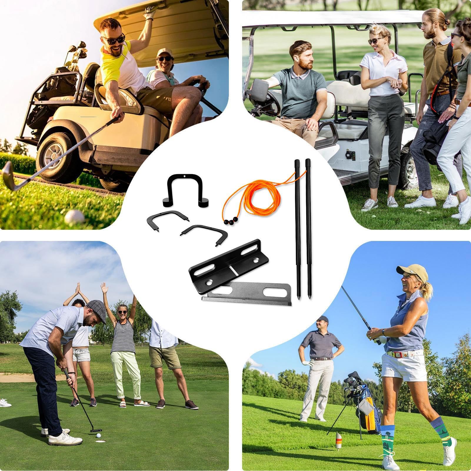 Indoor Putt-Tor-Trainer Golf-Trainingshilfe Zur Verbesserung Der