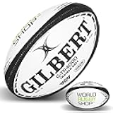 X Gilbert G-TR4000 Rugby Ball - Adult and Youth Sizes 3, 4, and 5 - Hand Stitched - 3 Ply Construction