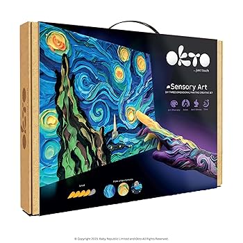 Amazon.com: OKTO Art Kit Vincent Van Gogh Starry Night