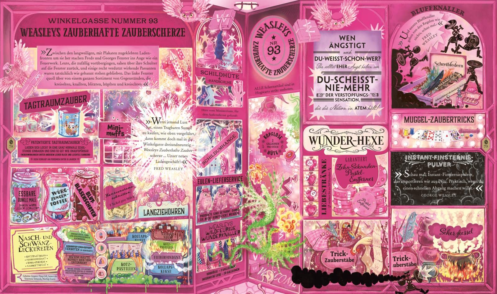 Die magische Welt von Harry Potter: Das offizielle Handbuch: Prächtig illustriert von sieben Künstler*innen und voller überraschender Details | Hochwertiges Geschenkbuch nicht nur für Potterheads