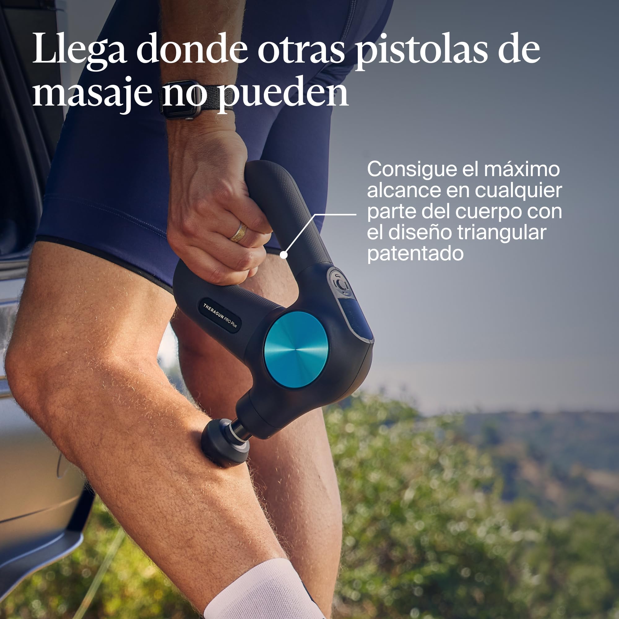 Theragun Pro,Pistola de masaje de mano,Pistola de masaje de percusión habilitada para Bluetooth para aliviar el dolor, (Pro plus: Negro)