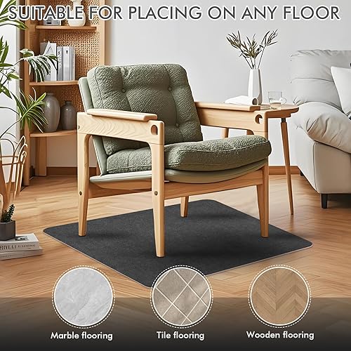 Miniatura 6 de Almohadillas reclinables para suelos de madera dura, pinzas reclinables antideslizantes, almohadillas para muebles para alfombras, tapete