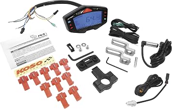 Koso North America BA038000 DB-03R Digital LCD Meter