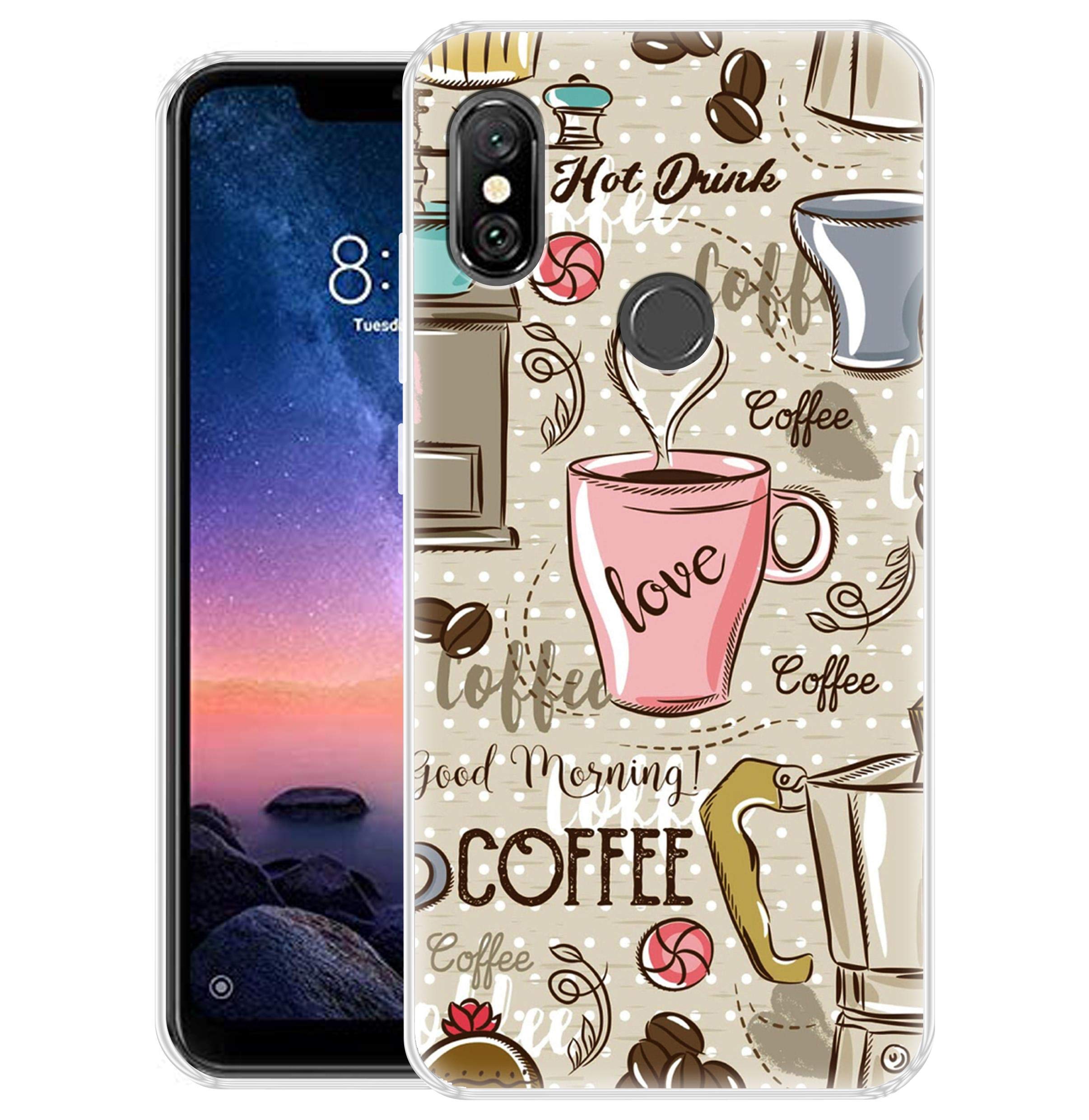 Fashionury Printed Soft Back Cover Case for Redmi Note 6 Pro/Designer Stylish Back Cover for Redmi Note 6 Pro P398 (B07KQ8MPYQ) Amazon Price History, Amazon Price Tracker