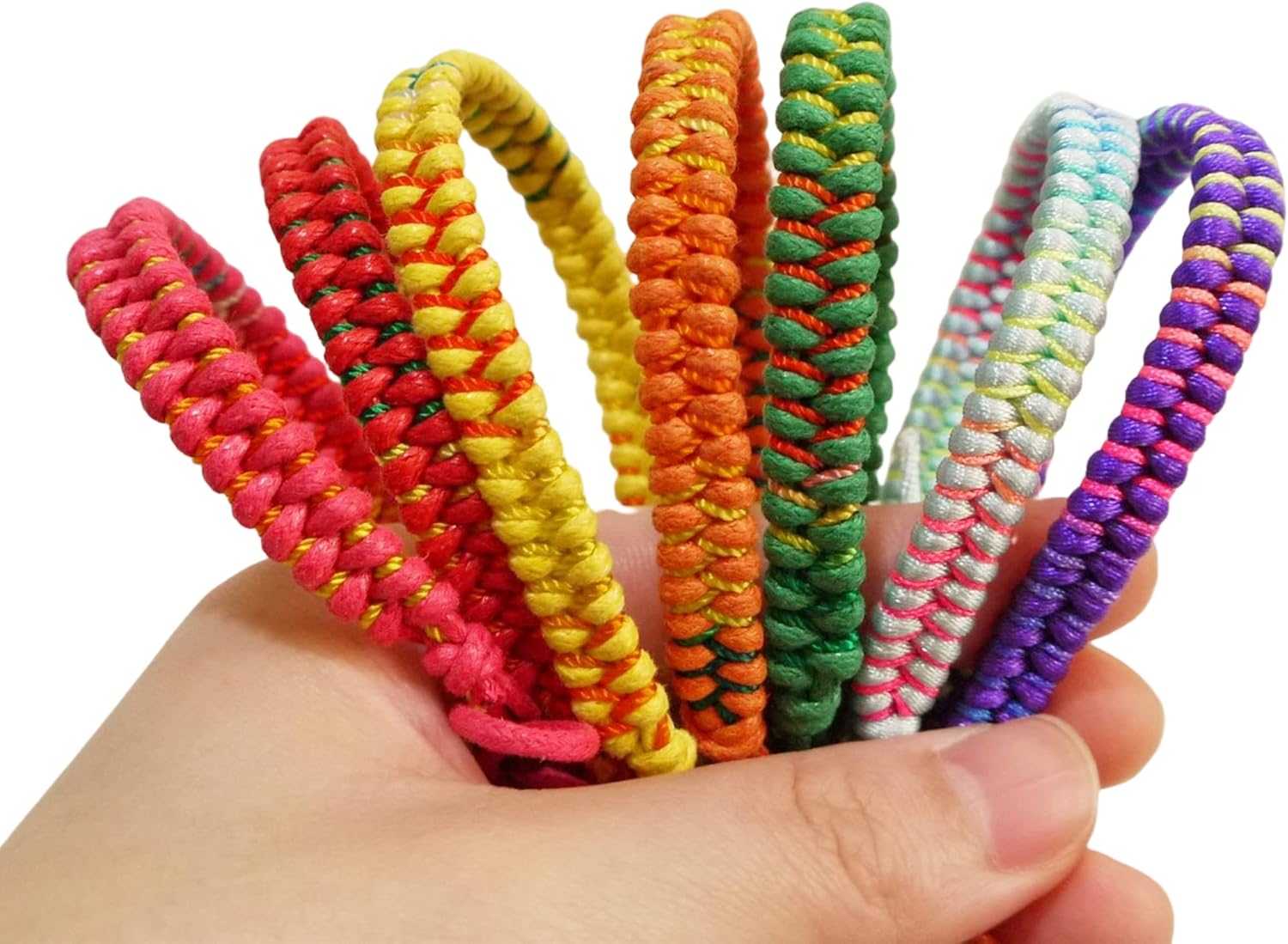 Handmade Surfer Braided Bracelets for Women Men Adjustable Boho Surfer Bracelets Beach Waxed Thread Waterproof Anklet or Wristband - Image 6