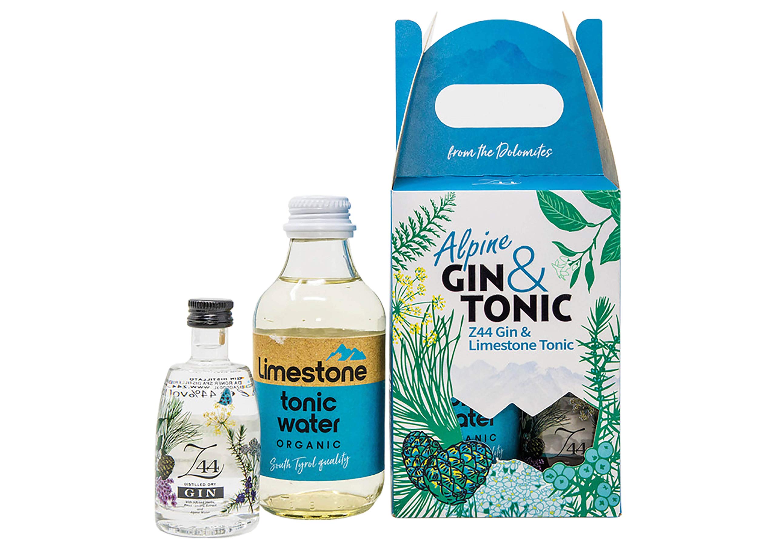 Roner Alpine Gin & Tonic (2X 50 Ml & 2X 200 Ml) - Gin Dalla Distilleria Artigianale Alto Adige SüDtirol Più Premiata D'italia - 4