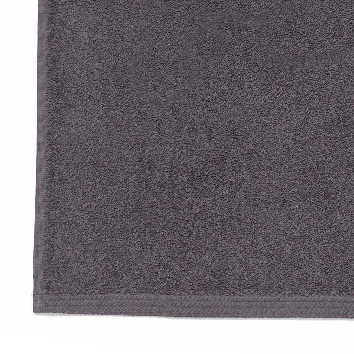 Sancarlos – Juego de 2 Toallas Ocean de Lavabo y Ducha, Color Gris Oscuro, 100% Algodón, 550gr/m2 — view 3