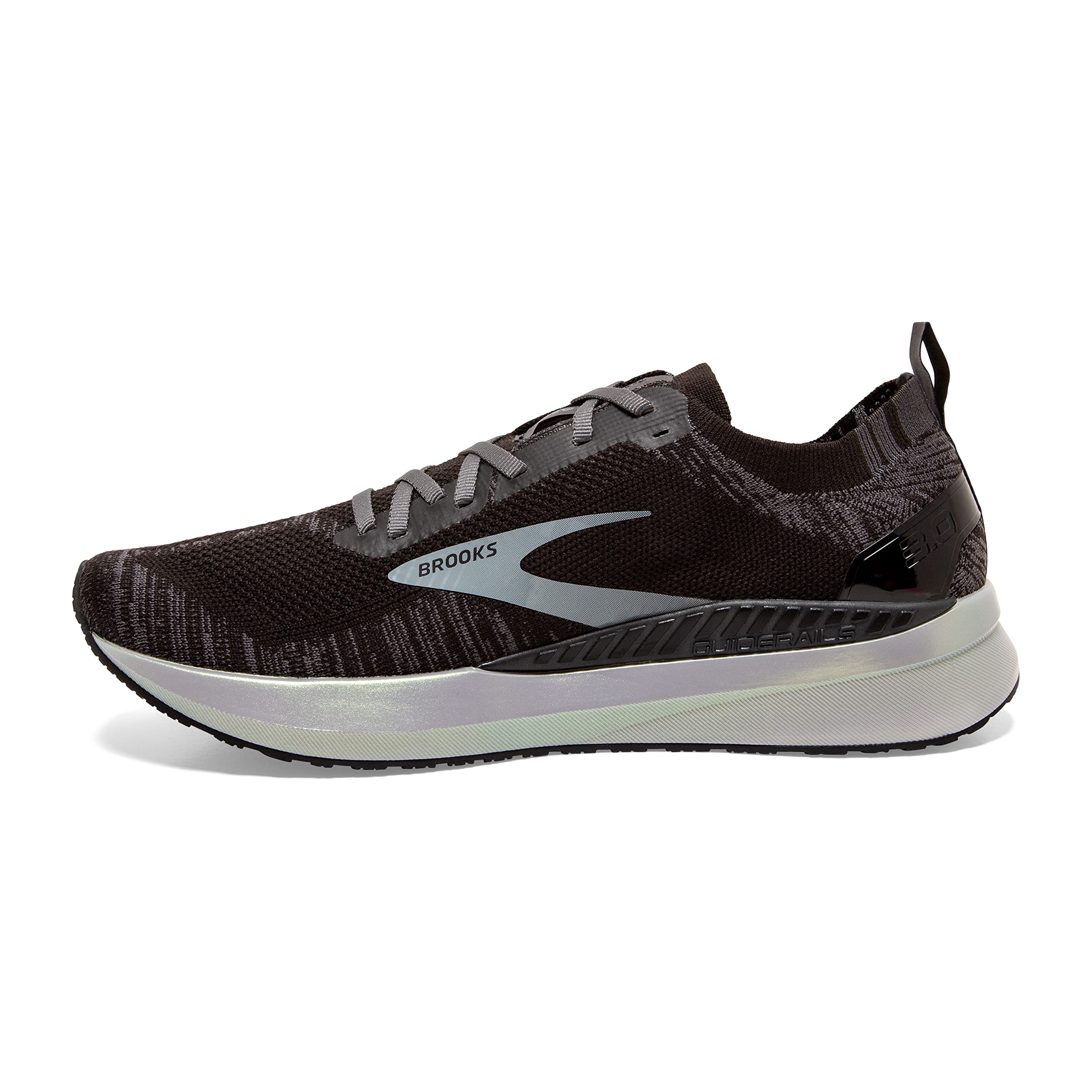 Brooks Men\'s Black White Bedlam 3 Mesh Low Top Athletic Running Shoes Size 8.5 Brooks Men main image 3