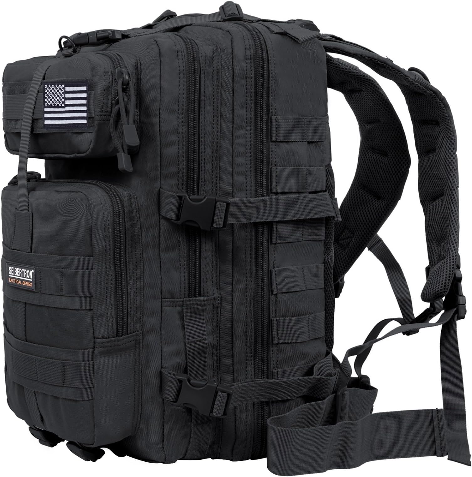 Seibertron Motorbike backpack Motorcycle bag Outdoor Sports Riding Package black 37L
