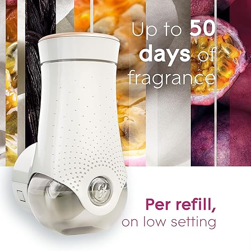 Miniatura 9 de Glade PlugIns, Vanilla Passion Fruit - Repuesto de ambientador, aceites esenciales y perfumados para el hogar y el baño, aroma de vainilla y fruta