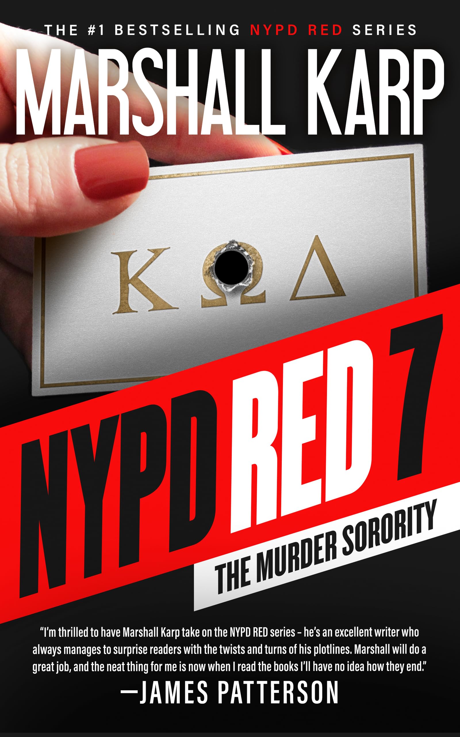 NYPD Red 7 The Murder Sorority by Marshall Karp (Paperback Book)