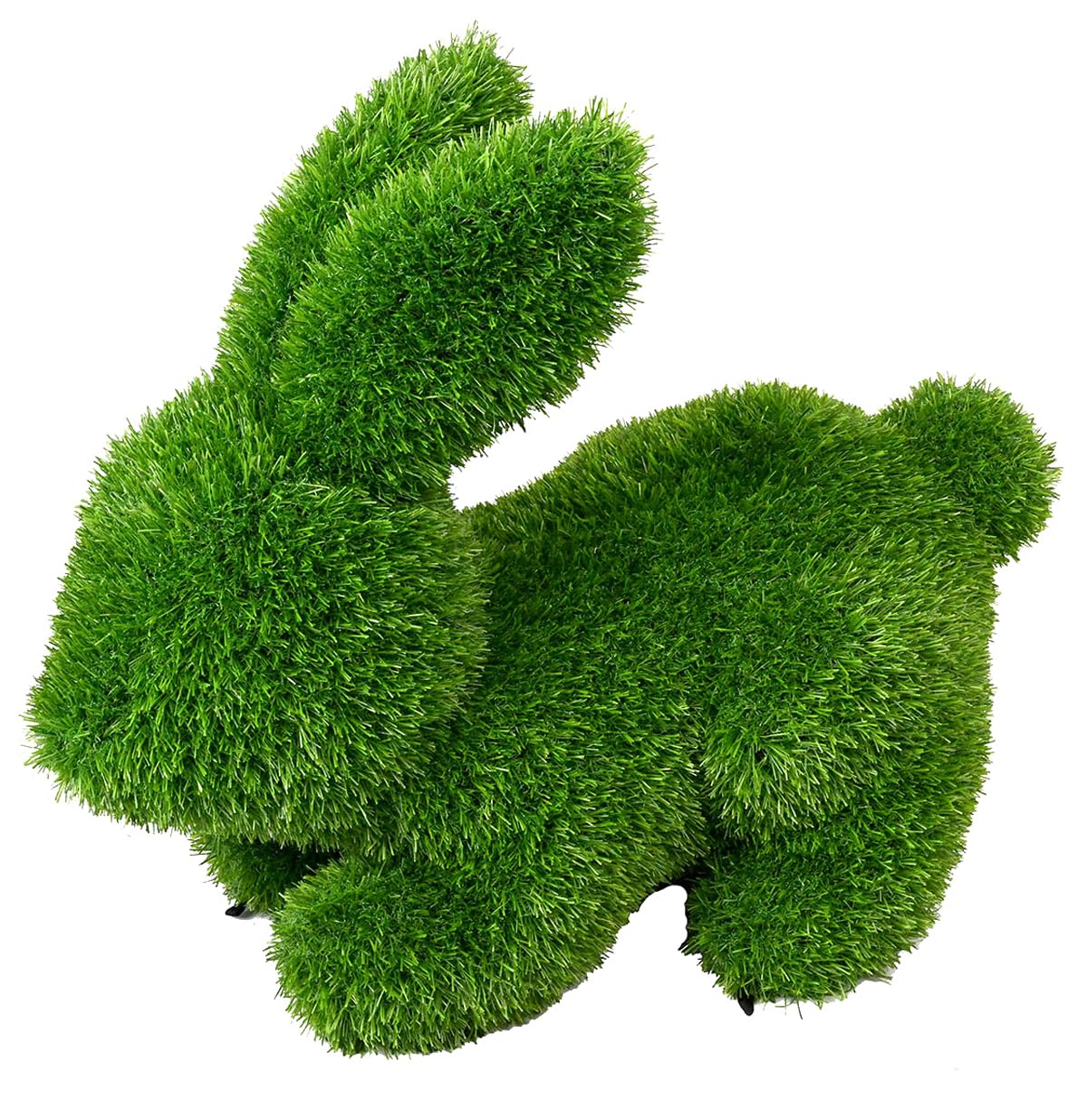 Suinga Figura de Césped Artificial Conejo 22x40x30 cm para Decoración | Ideal para Jardín, Terraza y Hogar