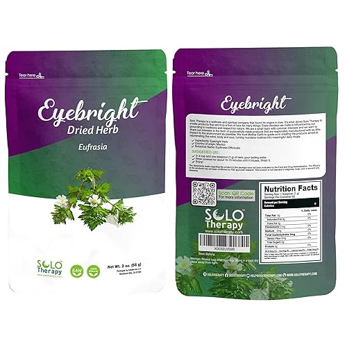 Eyebright Herb 2 onzas Eufrasia Euphrasia Officinalis Hierba Seca Té de Hierbas de Eyebright Bolsa resellable Producto de México Eyebright Herb 2 onzas Eufrasia Euphrasia Officinalis Hierba Seca Té de Hierbas de Eyebright Bolsa resellable Producto de México