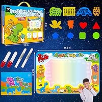 Vista 6 de Free to Fly- AquaDoodle - Esterilla de dibujo para niños, juguete para pintura y escritura color aqua magic, trae bolígrafos mágicos, juguetes