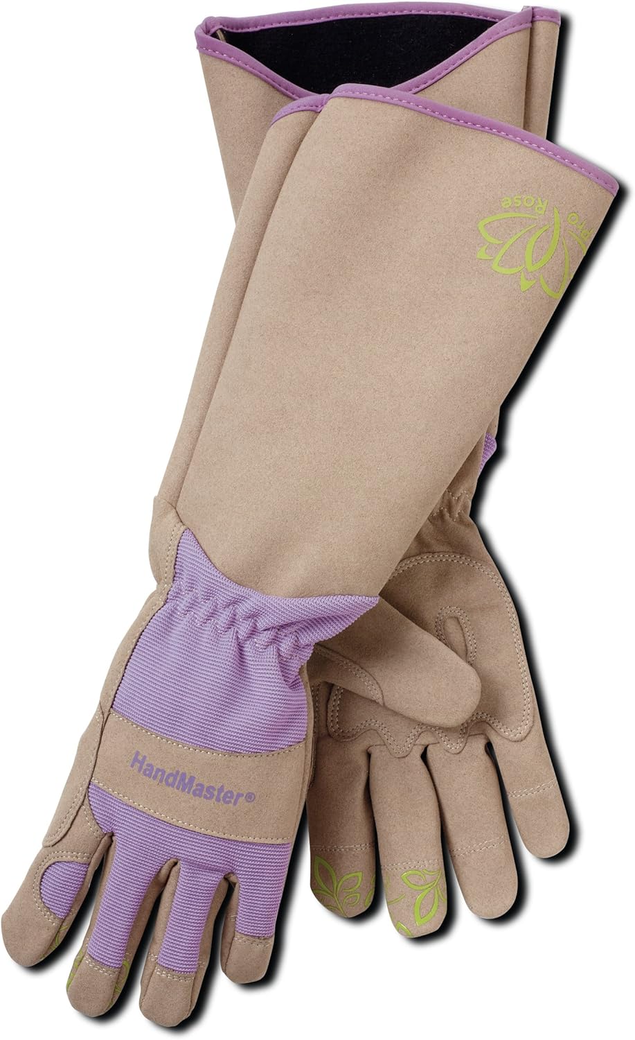 SKYDEER Womens Garden Gloves with Deerskin Leather Suede