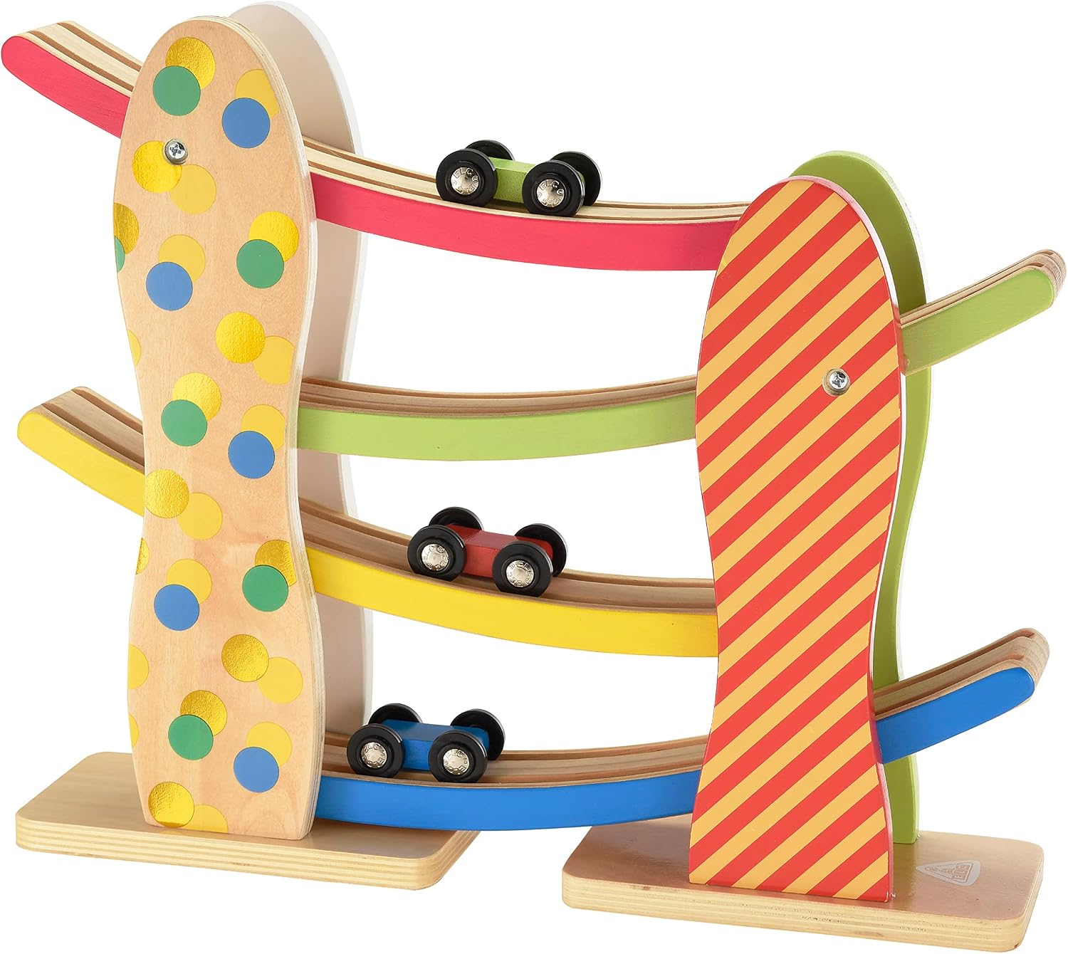 Early Learning Centre Wooden Click Clack Track, Hand Eye Coordination, Fine Motor Skills Toys for Kids 18+ Months, Amazon Exclusive, by Just Play