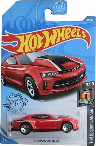 Hot Wheels '18 Copo Camaro SS, HW Dream Garage 310 rojo 20250