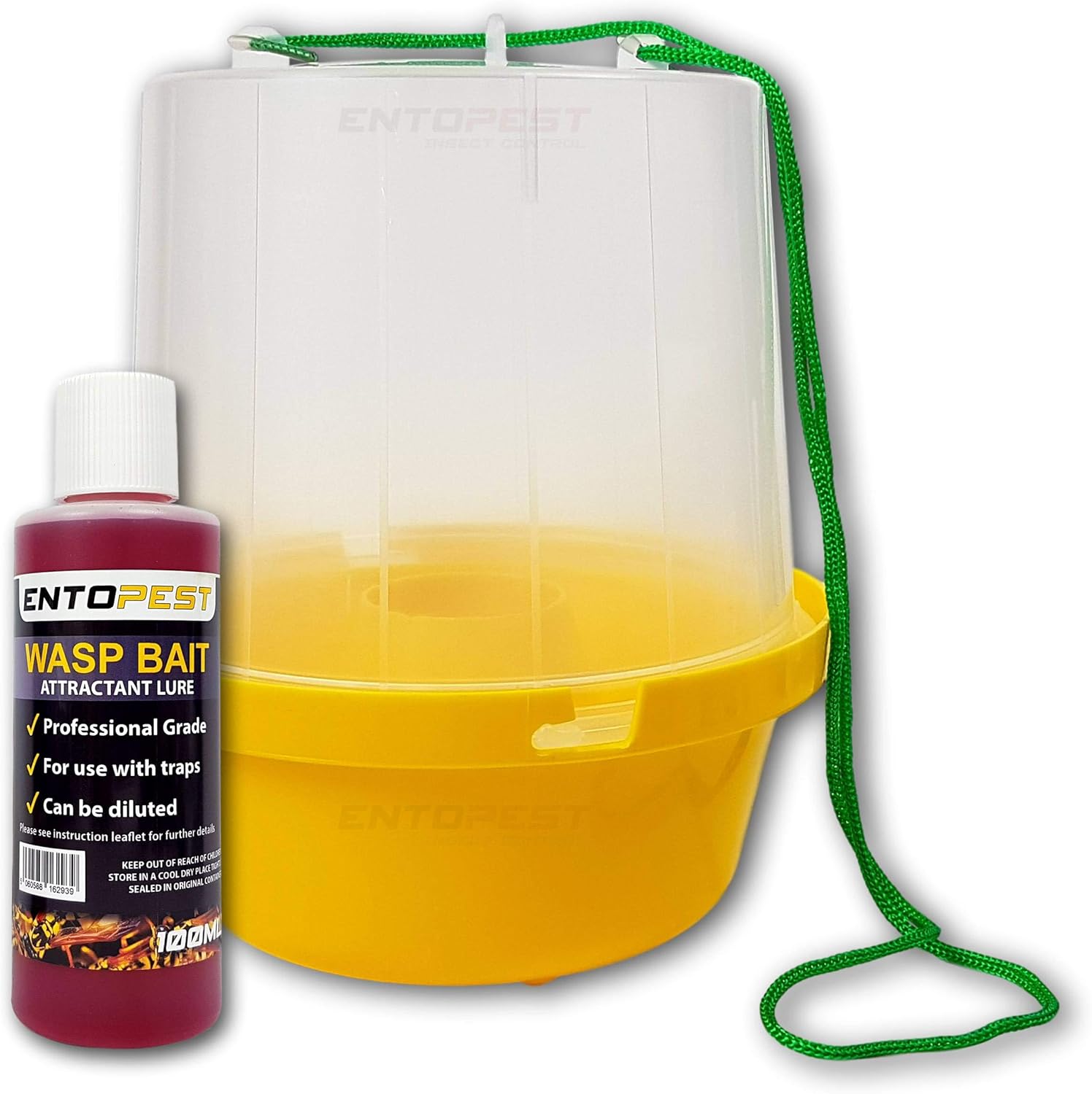 Entopest 1 x Wasp Nest Killer Trap and Bait Attractant Kit Wasp Trap