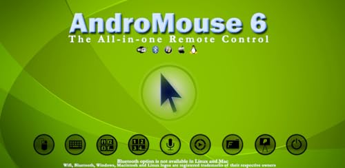 AndroMouse: Wireless Mouse and Keyboard.