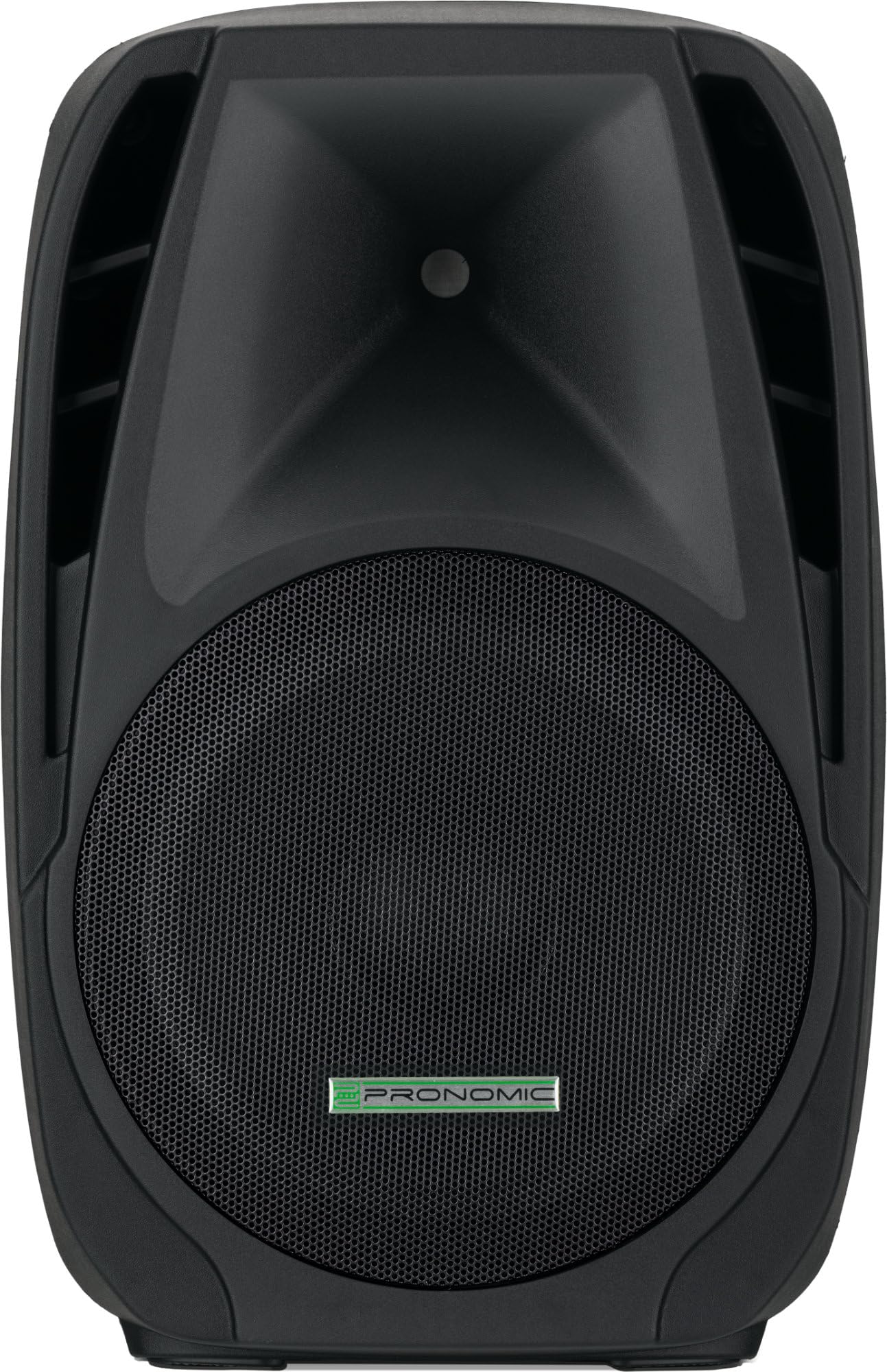 Pronomic 218S-215A Impianto PA Attivo - set PA attivo con 2x subwoofer da 18" e 2x satelliti da 15" - 1000 watt potenza totale (RMS) - include tubi distanziatori e cavi da 2,5 m