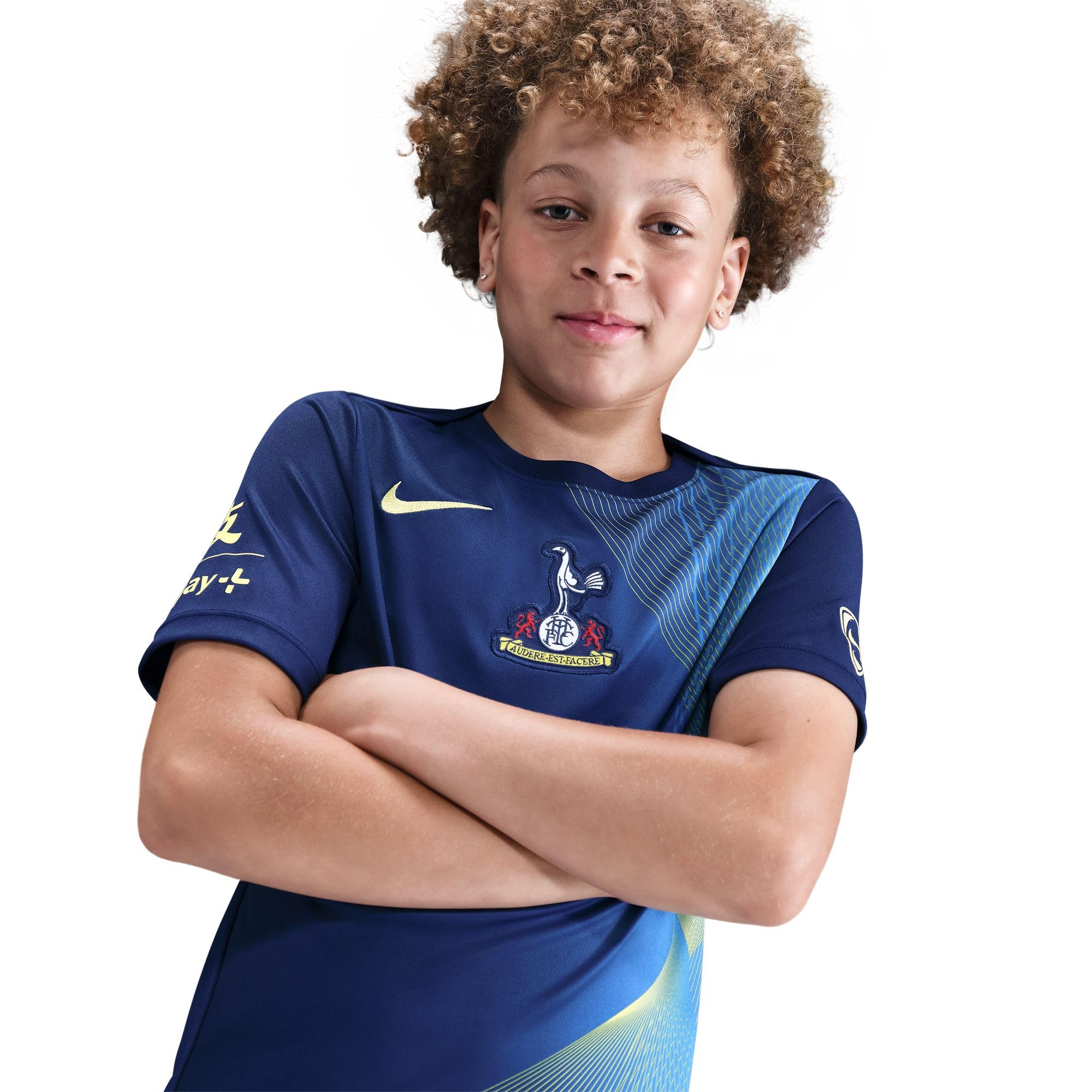 Tottenham Hotspur Academy Pro Third Nike Dri-FIT Total 90 Pre-Match - Camiseta de fútbol para niños Mayores HM4191