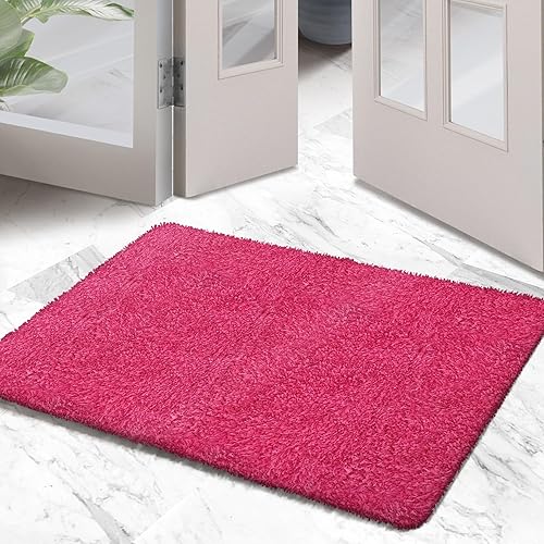 Miniatura 8 de RugMast Tapete para puerta de interior, 20 x 30 pulgadas, tapete lavable para entrada, antideslizante, súper absorbente, tapete de microfibra para