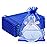 Hopttreely 100pcs Organza Bags, 4 x 6 inch Mesh Drawstring Gift Bags, Royal Blue Jewelry Pouches Small Sachet for Christmas Candy Party Favor