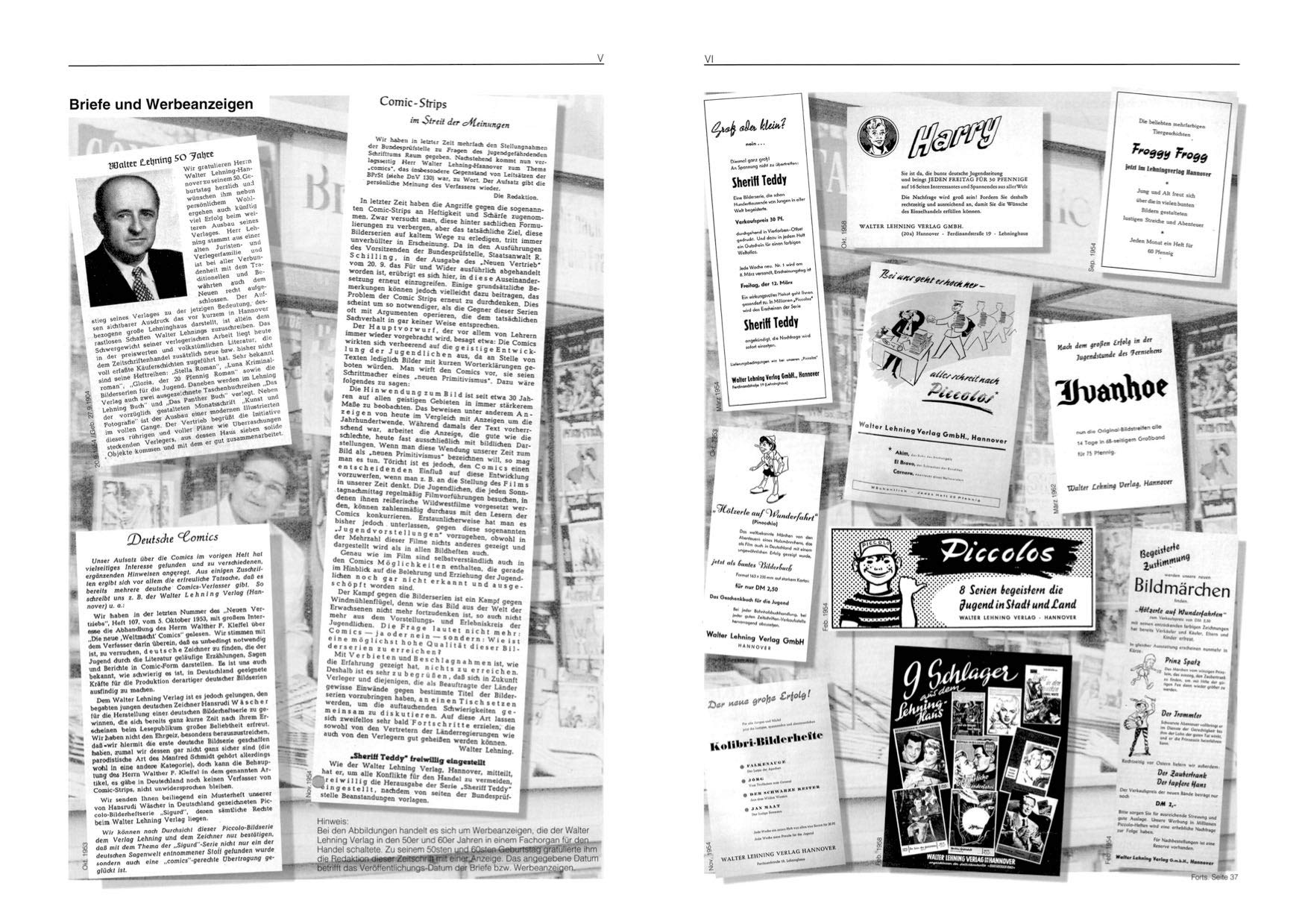 Illustrierte deutsche Comic Geschichte. Enzyklopädie in Wort und Bild / Illustrierte deutsche Comic Geschichte. Enzyklopädie in Wort und Bild – Bd. 1-11: Ergänzungsband Walter Lehning Verlag (1-11)