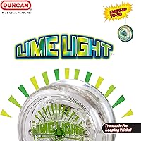 Vista 2 de Duncan Toys Limelight - Yoyó con luz LED, nivel principiante con luces LED, transparente y azul