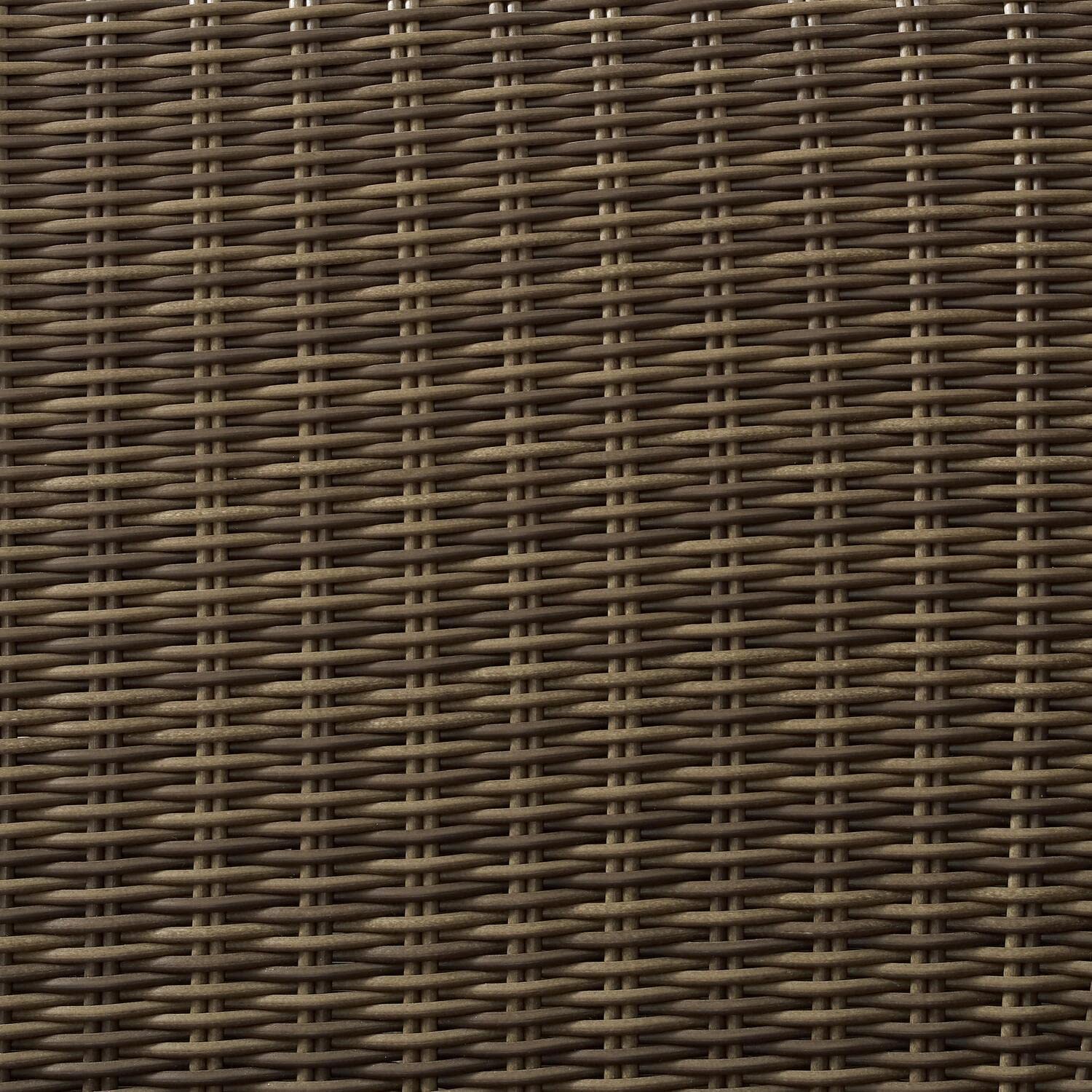 Amazon.com: HomeStock Tuscan Treats Outdoor Wicker Rectangular Tempered  Glass Top Coffee Table, Brown, 17.75