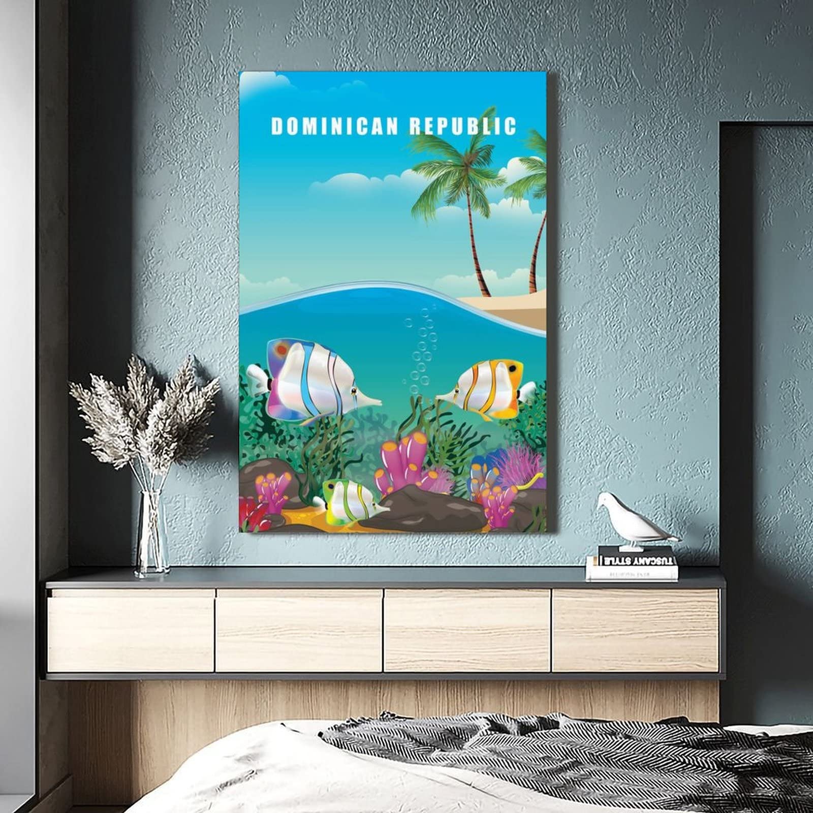 エディ・ドミニク・デュビアン　鳥と車　原画　キャンバスアート　エイチピーデコ エディ・ドミニク・デュビアン / Edi Dominique Dubien