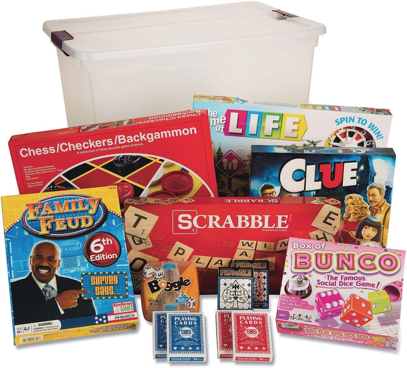 Amazon Classic Games Easy Pack in a Tub マルチゲームセット おもちゃ