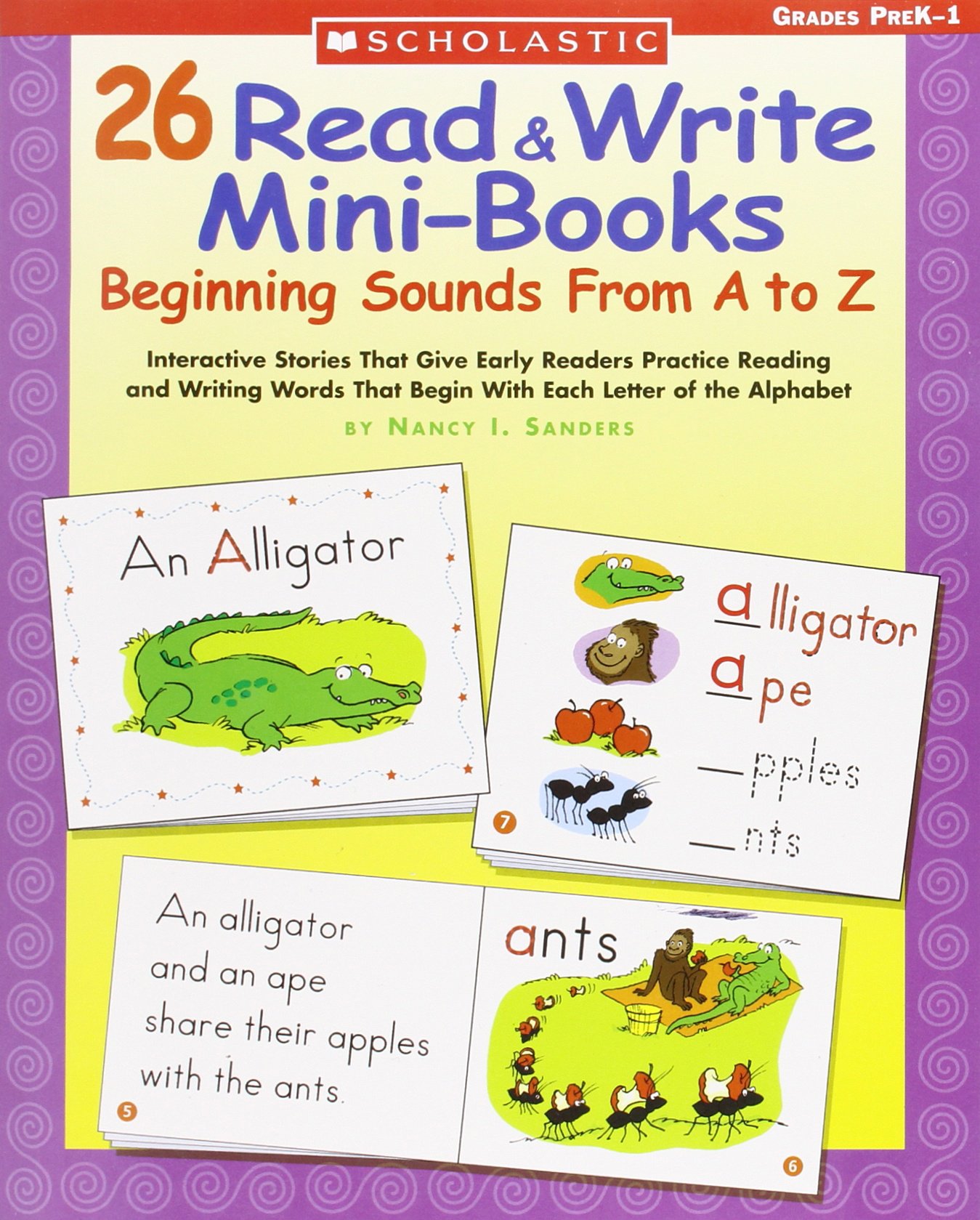 26 Read & Write Mini-Books: Beginning Sounds From A-Z Paperback – 1 Mar. 2006
