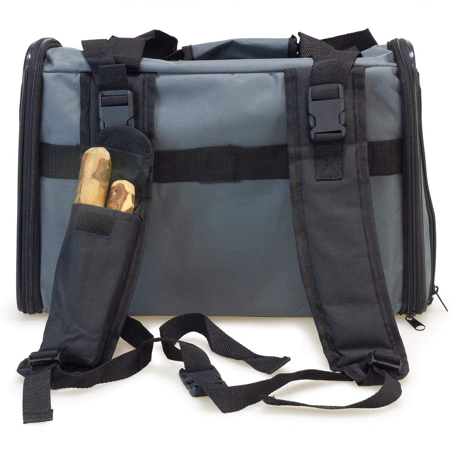 ARQUIVET Mochila para Perros y Gatos Luxury - 3 Aperturas - 41 x 21 x 30 cm - Transportín para Animales pequeños o roedores - Accesorios y Bolsas para Mascotas