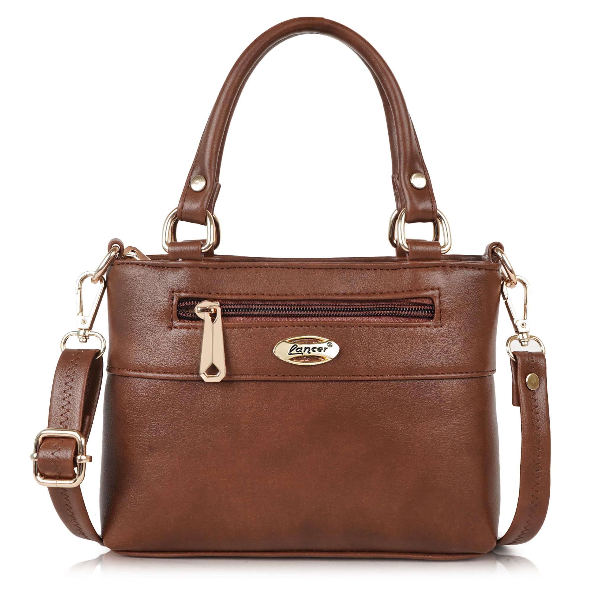 LANCER Synthetic Leather Casual Unique Trendy Design Crossbody Shoulder Handbag For Women-picture-21