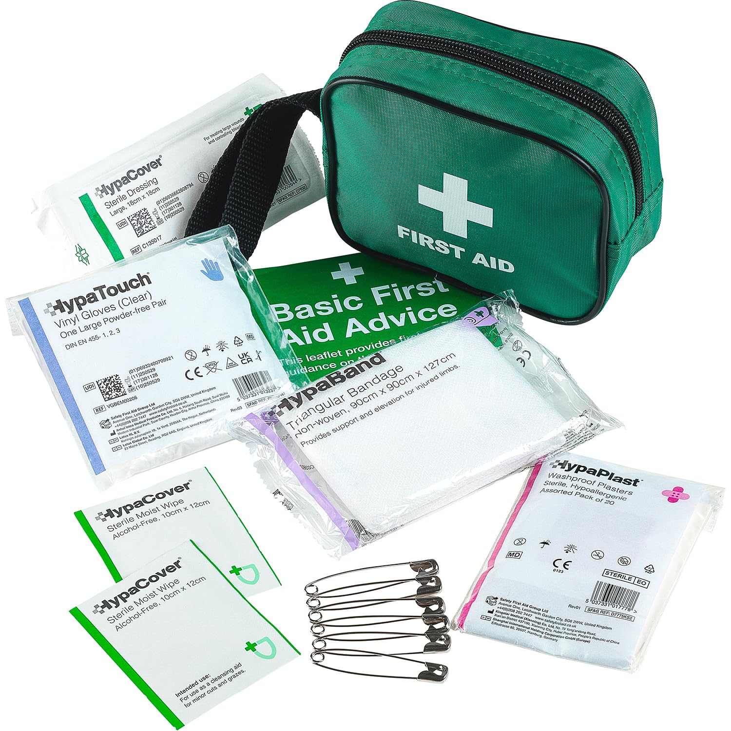 Safety First Aid Group One-Person First Aid Kit in Nylon Pouch