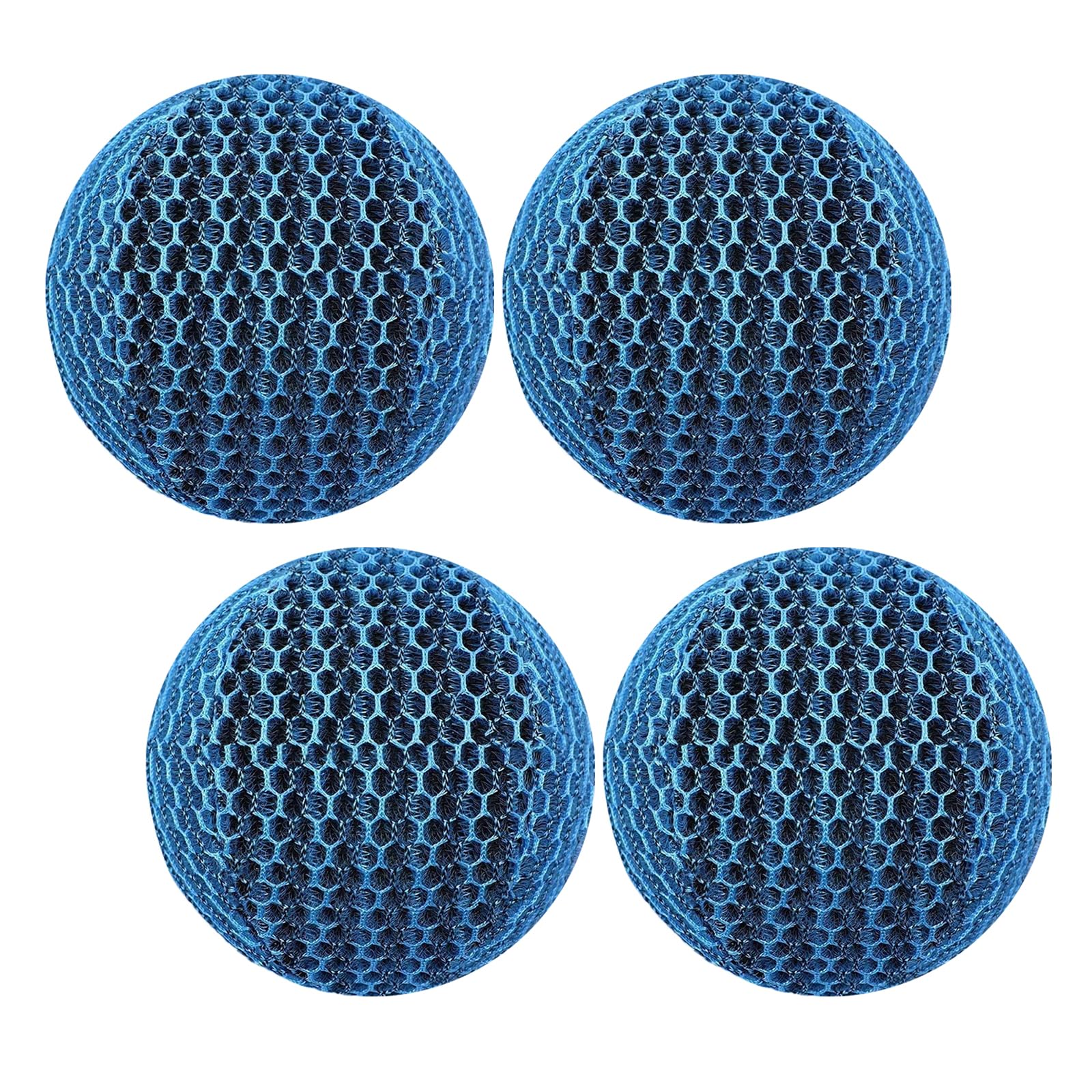 NVOQILIN 4Pieces Scum Absorber Sponge Ball for Descaling Oil Absorbing Applications Hot Tubs Swimming Pool Efficient Cleaning Oil Absorbing Sponge